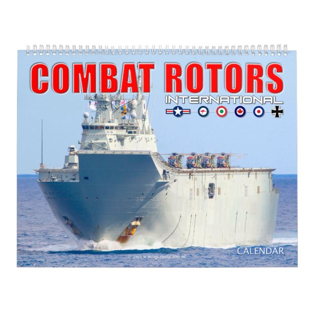 COMBAT ROTORS INTERNATIONAL CALENDAR (Cover)