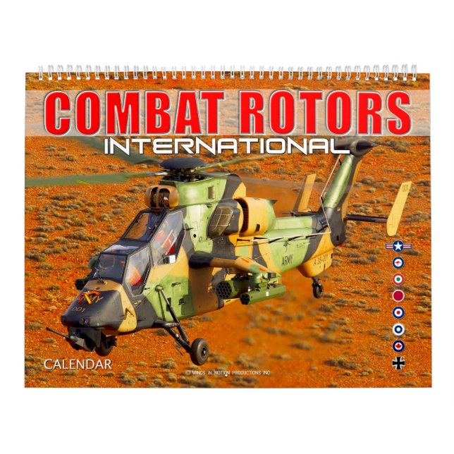 COMBAT ROTORS INTERNATIONAL CALENDAR (Cover)