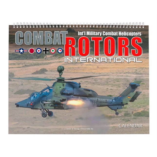 COMBAT ROTORS INTERNATIONAL CALENDAR (Cover)