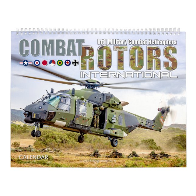 COMBAT ROTORS INTERNATIONAL CALENDAR (Cover)