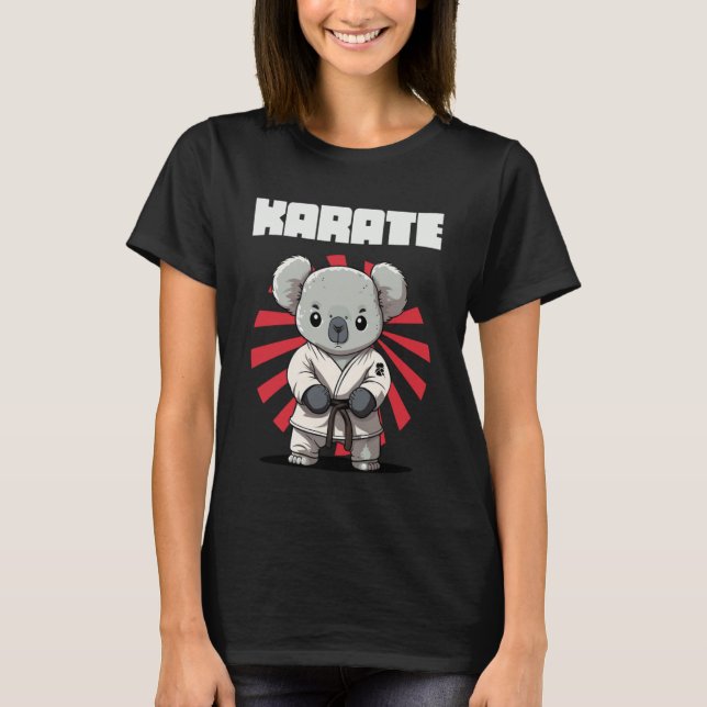Combat Sports Karate Koala T-Shirt (Front)