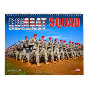 COMBAT SQUAD - US Military Combat Personnel Calendar