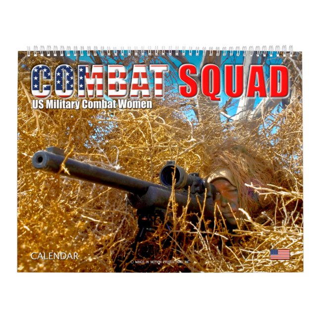 COMBAT SQUAD - US Military Combat Women Calendar (Cover)