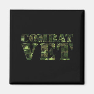 Combat Vet Veterans Soldier Veterans Day Combat Magnet