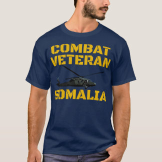 Combat Veteran Mogadishu Somalia Operation Restore T-Shirt