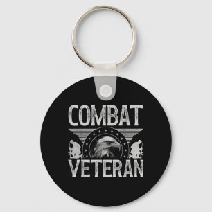 Combat Veteran Veterans Veterans Day Combat Key Ring