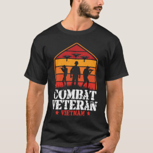 Combat Veteran Vietnam Veterans Day for Dad Grand T-Shirt