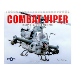 COMBAT VIPER - AH-1Z VIPER Attack Helicopter Calendar