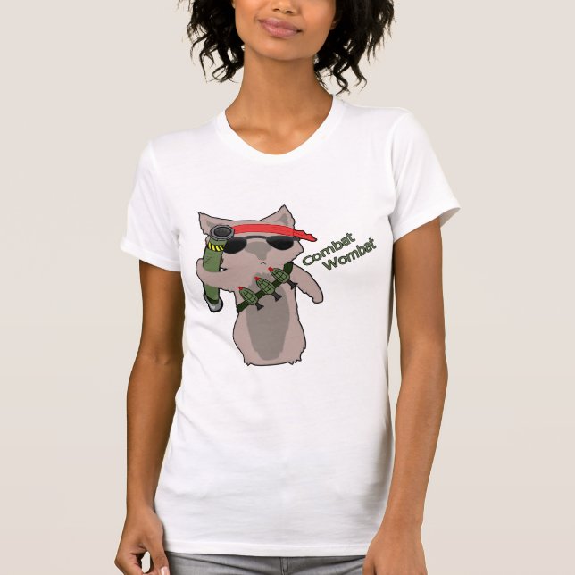 Combat Wombat T-Shirt (Front)