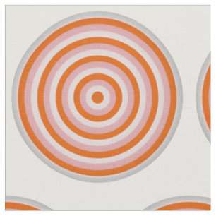 Combed Cotton Fabric with Circular Design