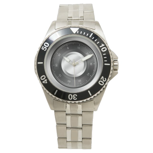 Combination lock watch (Front)