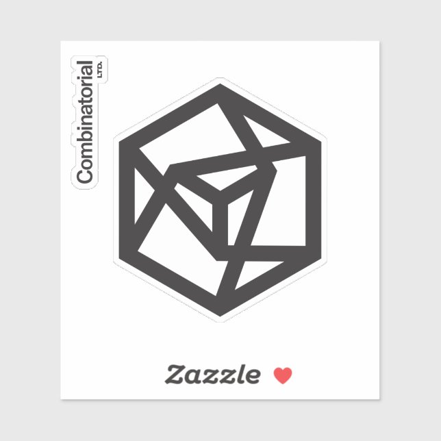 Combinatorial Ltd. 2 part sticker (Sheet)