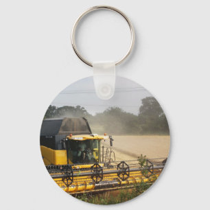 Combine harvester key ring