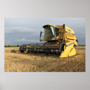 Combine Harvester Poster