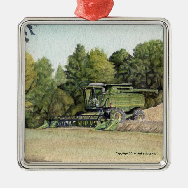 Combine Reaping Christmas Ornament (Front)
