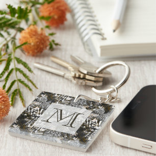Combined, ethnic, African . Keychain