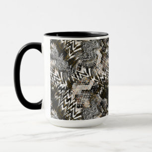 Combined, ethnic, African . Mug