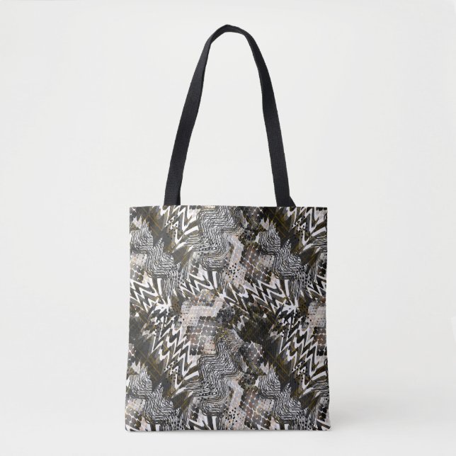 Combined, ethnic, African . Tote Bag (Front)