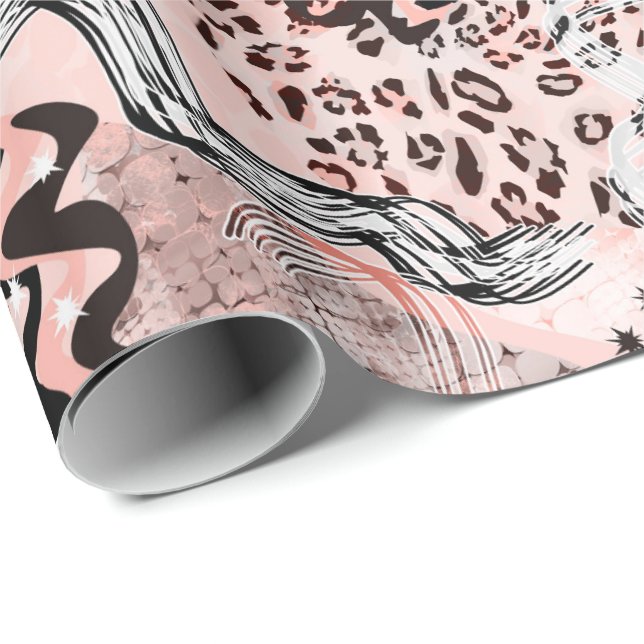 Combined, ethnic, African Wrapping Paper (Roll Corner)