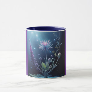 Combo Mug, 11oz (Twilight Flower-5) Mug