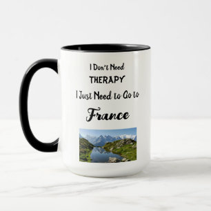 Combo Mug, 15 oz I Don't Need Therapy Mug