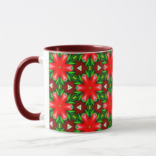 combo mug, 3D digital design mug (Left)