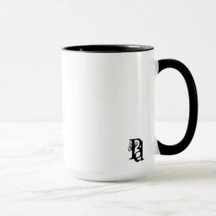 Combo Mug Abstract Trend Interior Decor Black