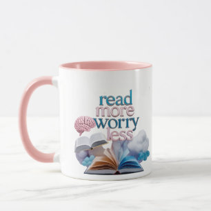 Combo Mug - Aesthetic Surreal Book Lover Ceramic