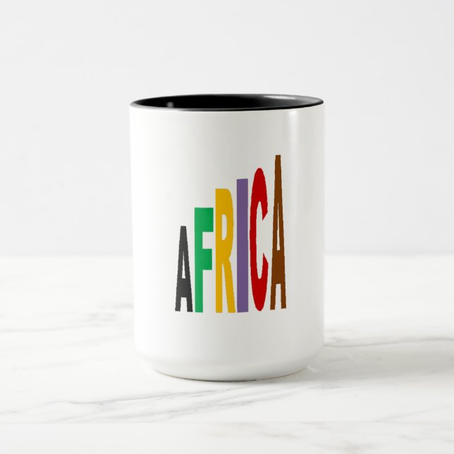 Combo Mug black  AFRICA (Center)