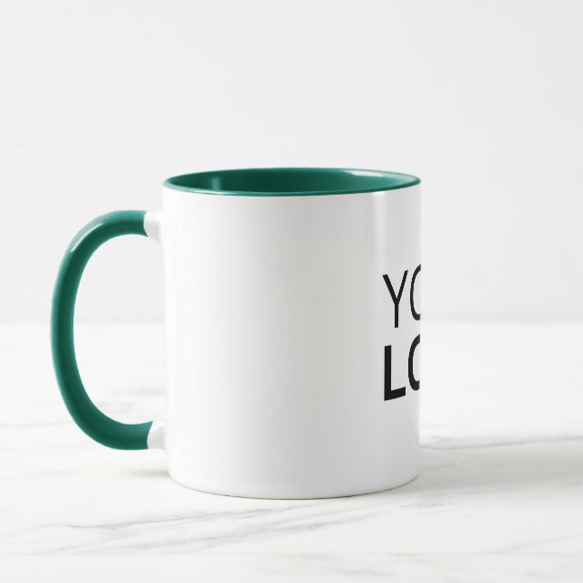 Combo Mug - Hunter Green (Left)