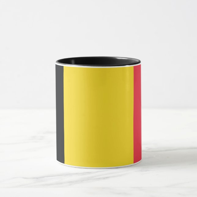 Combo Mug Of Belgium Flag (Center)
