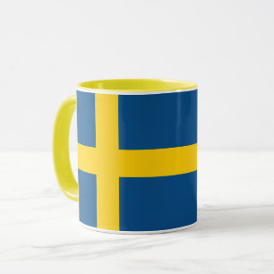 Combo Mug Of Sweden Flag