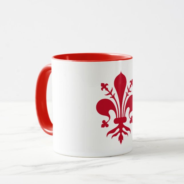 Combo Mug with flag of Florence (Front Left)