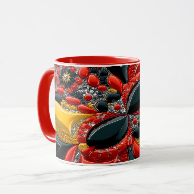 Combo Mug with Germany Colours (Front Left)