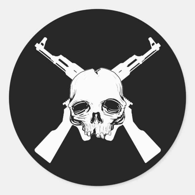 Come and Get 'Em Classic Round Sticker (Front)