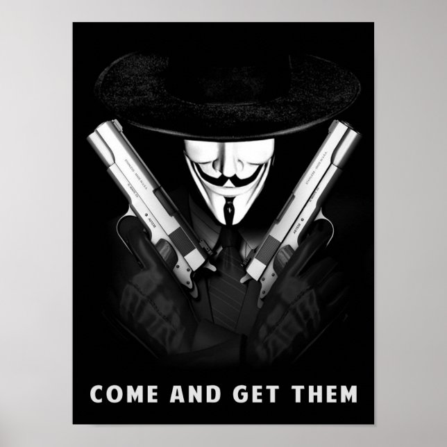 "Come and Get Them" Poster (Front)