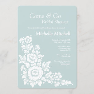 Come and Go Wedding Shower Invitation