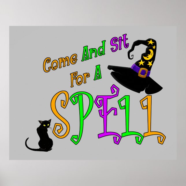 Come And Sit For A Spell Poster (Front)