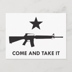 Come and take it! (AR15) Postcard