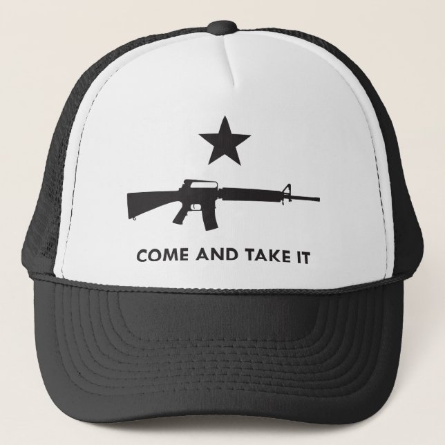 Come and take it! (AR15) Trucker Hat (Front)