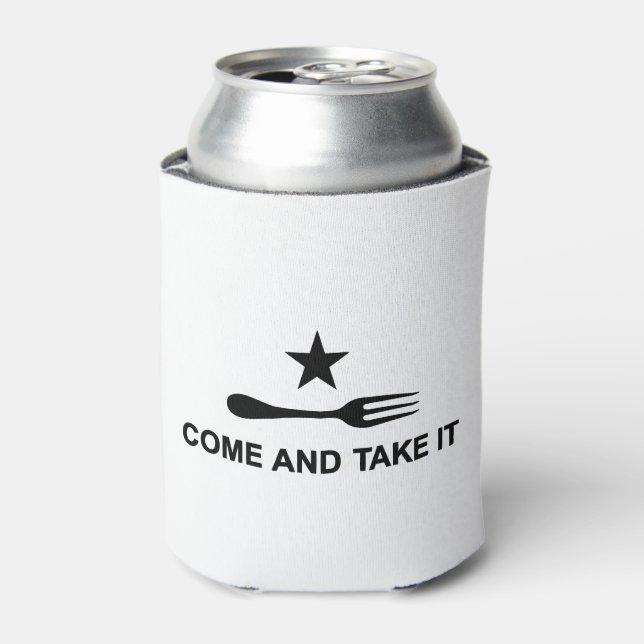 Come and Take It Can Cooler (Can Front)