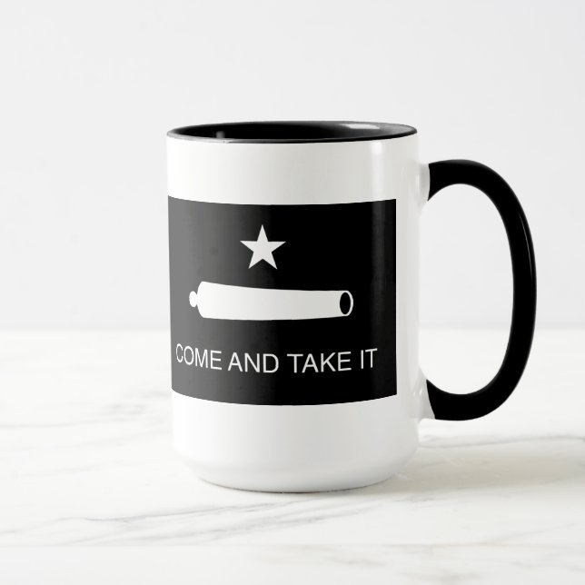 Come and Take It Flag (Reversed) Mug (Right)