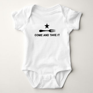 Come and Take It Fork Baby Bodysuit