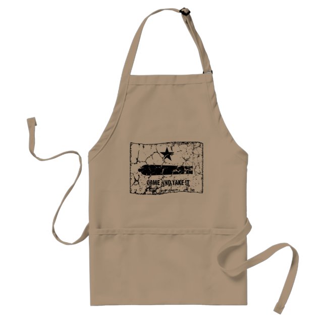 Come and Take It, Gonzales Flag, 1835 Standard Apron (Front)