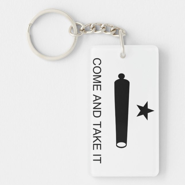 Come and Take It Key Ring (Front)
