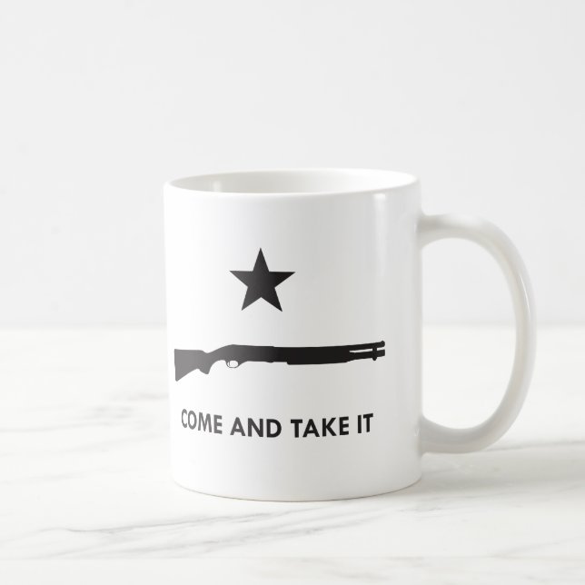 Come and take it! (Shotgun) Coffee Mug (Right)