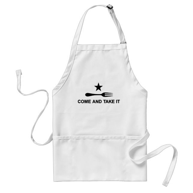 Come and Take It Standard Apron (Front)