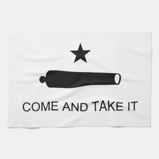 Come And Take It Texas Flag Battle of Gonzales Tea Towel