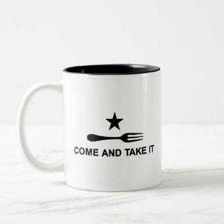 Come and Take It Two-Tone Coffee Mug