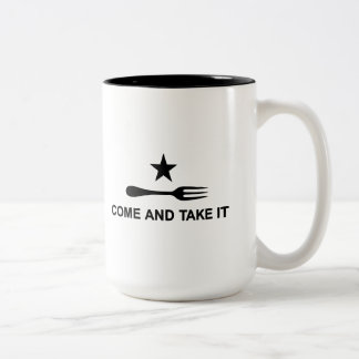 Come and Take It Two-Tone Coffee Mug